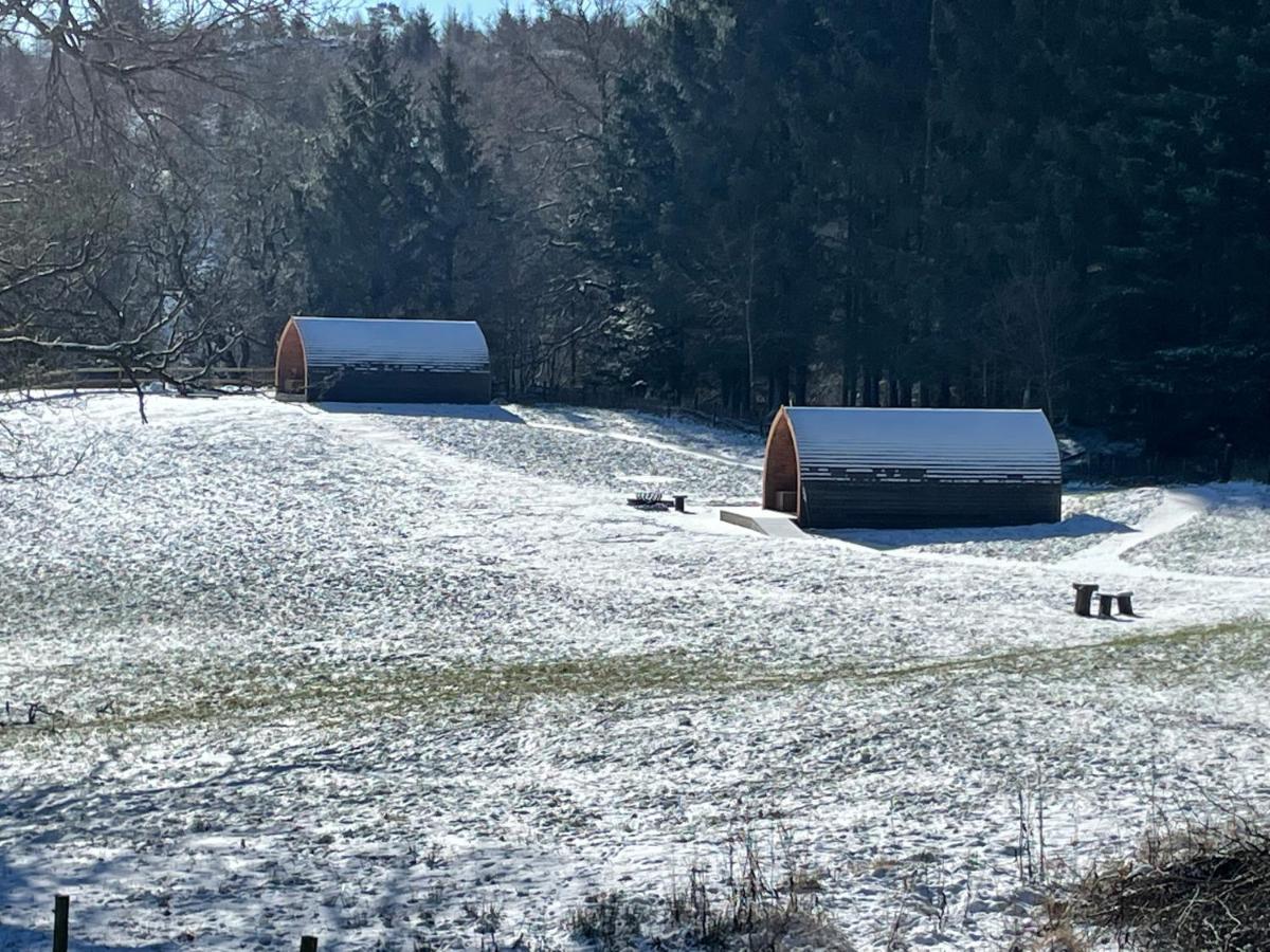 Luxury Rural Ayrshire Glamping Pod Hotel Dalmellington Bagian luar foto